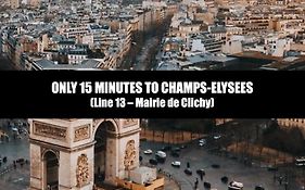 Suite L'Eclipse Paris, Logement Avec Jacuzzi, A 10 Minutes Des Champs Elysees